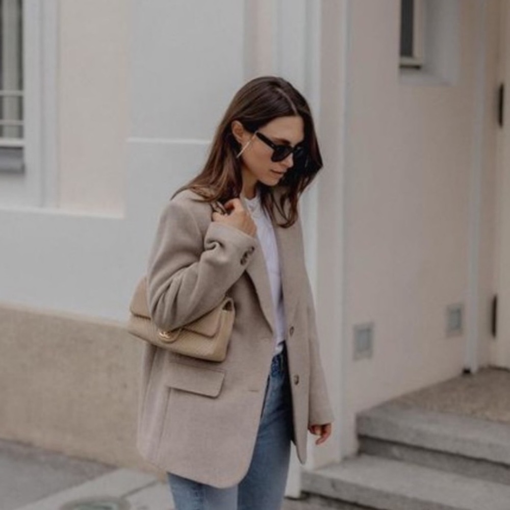 Other storie oversized wool blazer 0